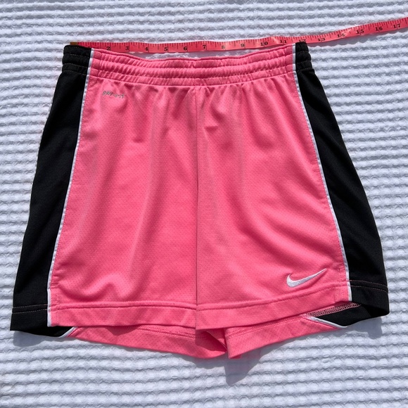 Nike Womens' Pink Shorts with Black Sides - Picture 8 of 15
